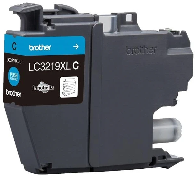 BROTHER LC-3219XLC žydro rašalo kasetė, 1500 vnt.