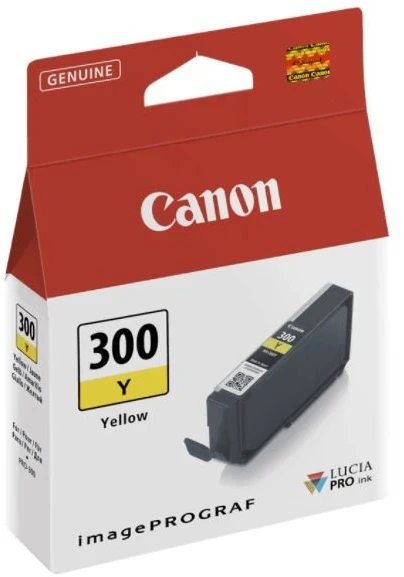 Canon PFI-300 Y geltona