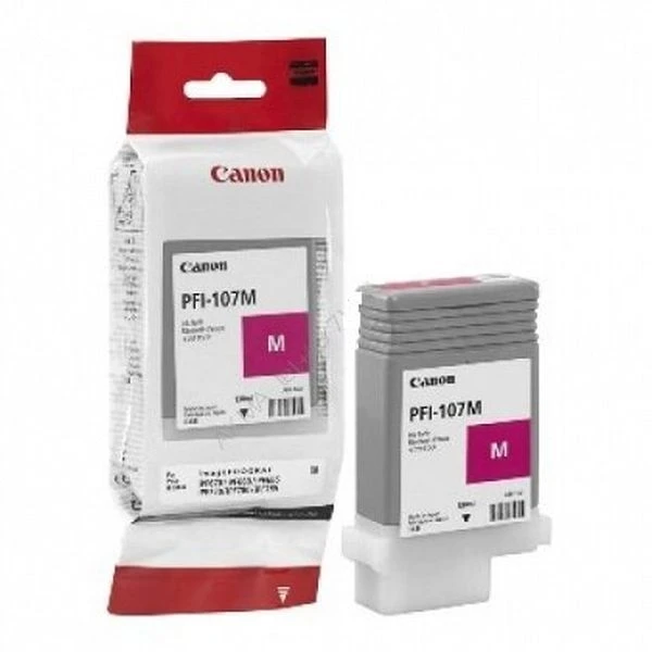 Rašalas Canon PFI107M rausvai raudonas | 130ml | iPF68X, 78X