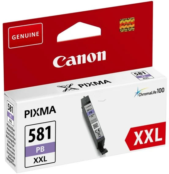 Canon CLI-581PB XXL rašalo kasetė, nuotrauka mėlynas