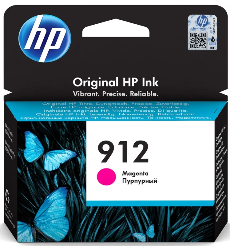 Hewlett Packard (HP) Instant HP 912 Magenta 3YL78AE momentinis rašalas