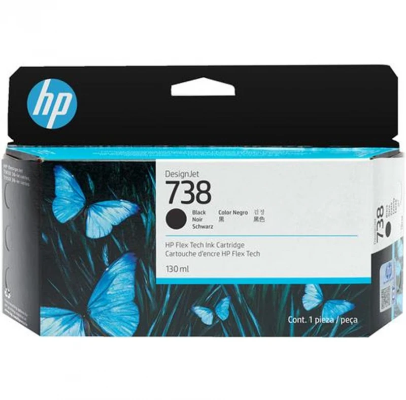 HP 738 130-ml juoda