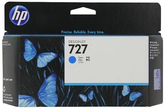 Hewlett Packard (HP) HP 727 300 ml rašalo kasetė žalsvai mėlyna