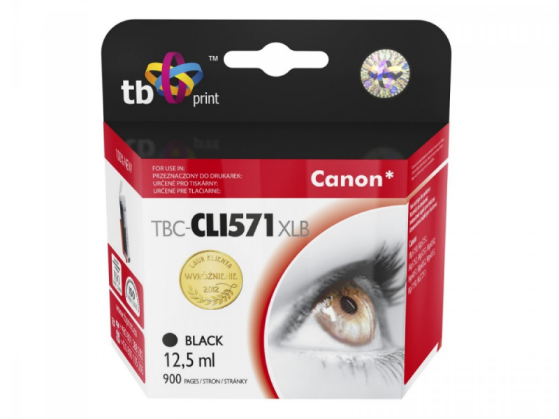 Tb Print Kasetė rašaliniams spausdintuvams Kasetės rašaliniams spausdintuvams TB TBC-CLI571XLB