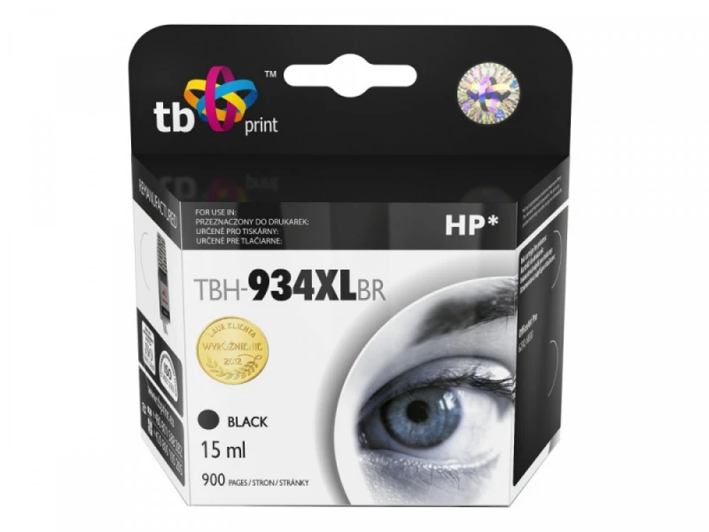 Tb Print Kasetė rašaliniams spausdintuvams Kasetės rašaliniams spauzdintuvamsTB TBH-934XLBR