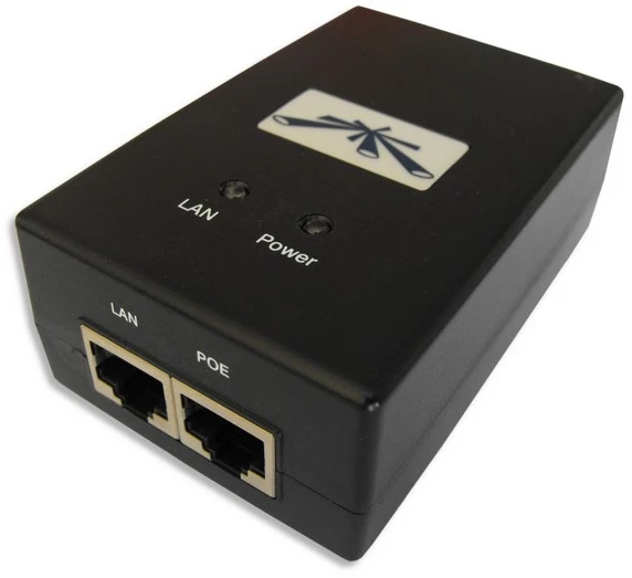 Ubiquiti PoE purkštukas, 24VDC, 12W