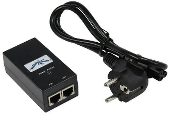 UBIQUITI PoE purkštukas, 48VDC, 24W