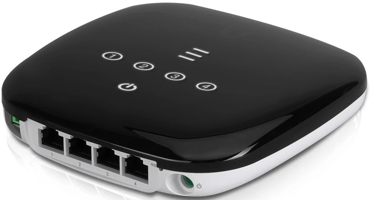 UBIQUITI UF-WIFI Ubiquiti UFiber WiFi 4 prievadų GPON Maršrutizatorius su Wi-Fi