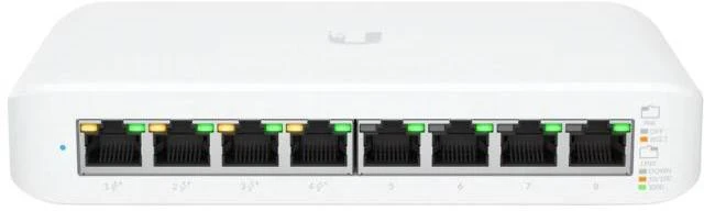 Ubiquiti UniFi 8 prievadų PoE komutatorius | USW-LITE-8-POE