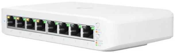 Ubiquiti UniFi 8 prievadų PoE komutatorius | USW-LITE-8-POE