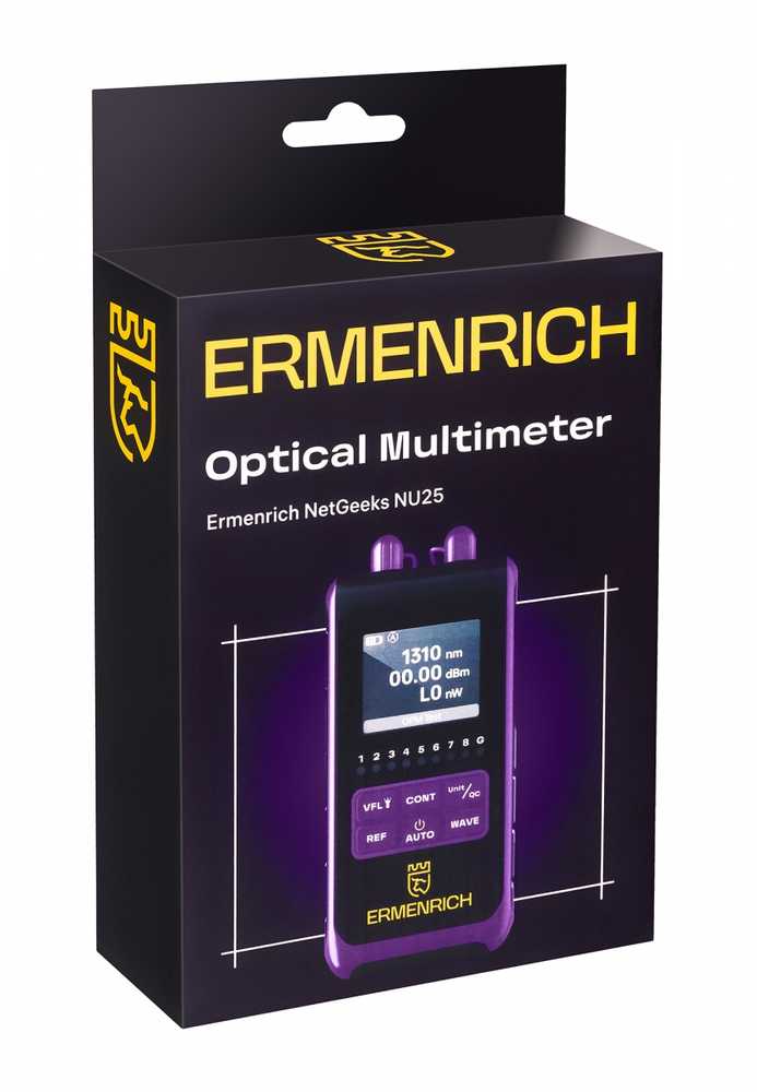 Ermenrich NetGeeks NU25 Optical Multimeter