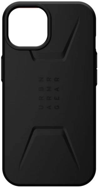 UAG Urban Armor Gear dėklas CIVILIAN, suderinamas su „MagSafe“, skirtas IPHONE 14 Plus, juodas