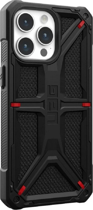Urban Armor Gear UAG Monarch Apple iPhone 15 Pro - dėklas telefonui juodos spalvos kevlar