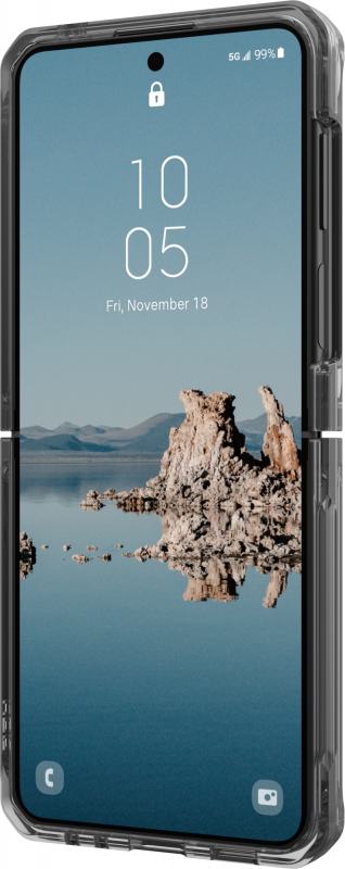 Dėklas Urban Armor Gear UAG Plyo Pro, ash/space pilkas - Samsung Galaxy Z Flip5