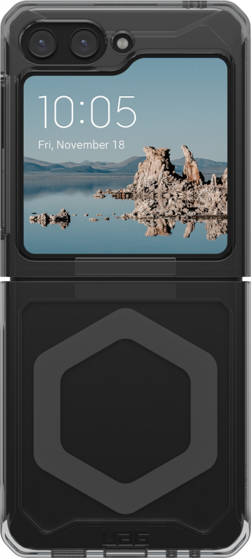 Dėklas Urban Armor Gear UAG Plyo Pro, ash/space pilkas - Samsung Galaxy Z Flip5