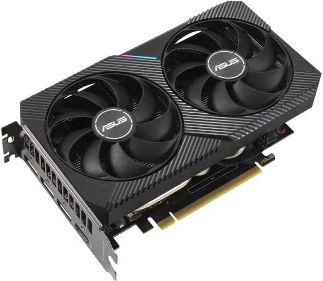 Vaizdo plokštė ASUS GeForce RTX 3060 DUAL 12GB OC V2, GDDR6, PCI Express 4.0