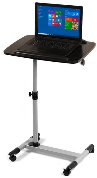 Maclean MC-671 Universal Portable Adjustable Nešiojamas kompiuteris Projektorius Desk Trolley Table