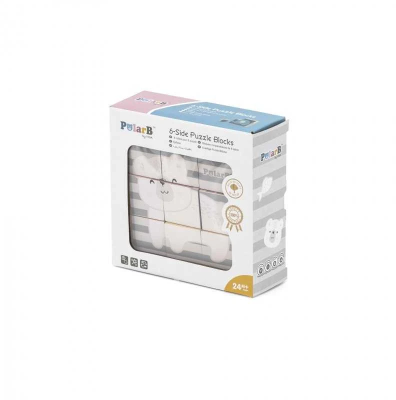Viga 44024 PolarB Dėlionės kubeliai 9 elementai