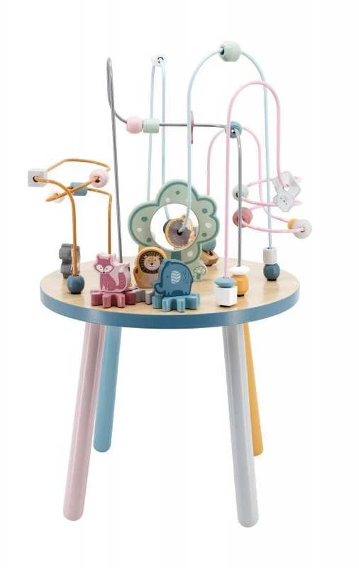 Viga Toys Medinis Edukacinis Stalas Manipuliacija Su Gyvūnais