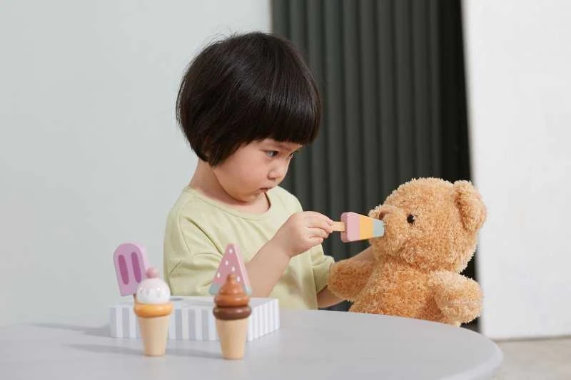 Viga Toys Medinių ledų rinkinys VIGA PolarB