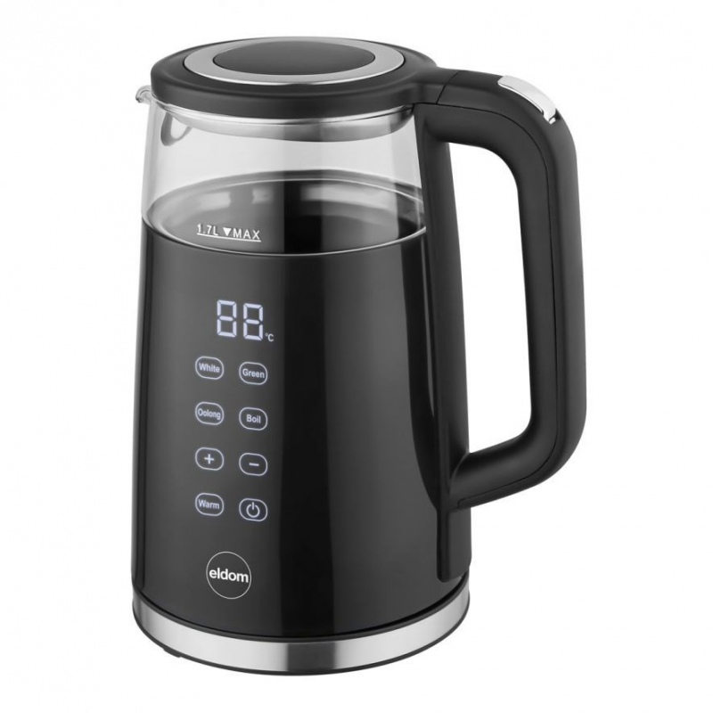Elektrinis Virdulys - ELDOM C530 1,7 L 2200 W, Juodas