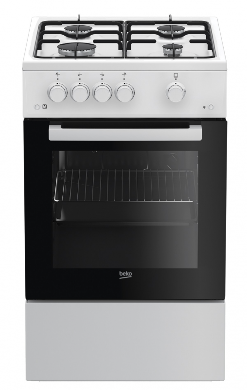 Dujinė viryklė su dujine orkaite BEKO FSG52020FW