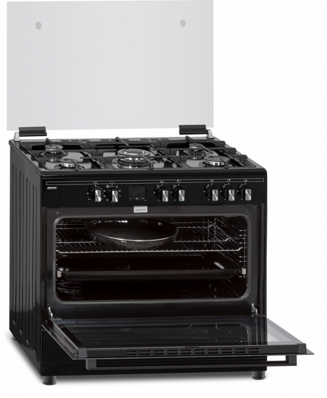 MPM-93-KGM-32 90 cm dujinė/elektrinė viryklė