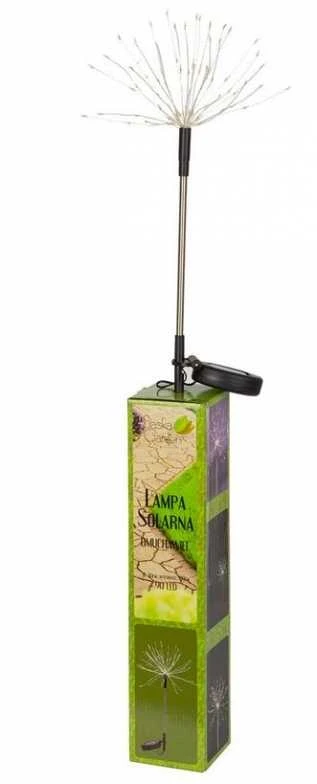 Saska Garden Saulės lempa pūkas 90 LED