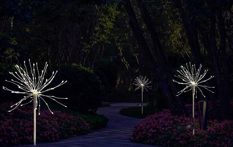 Saska Garden Saulės lempa pūkas 90 LED