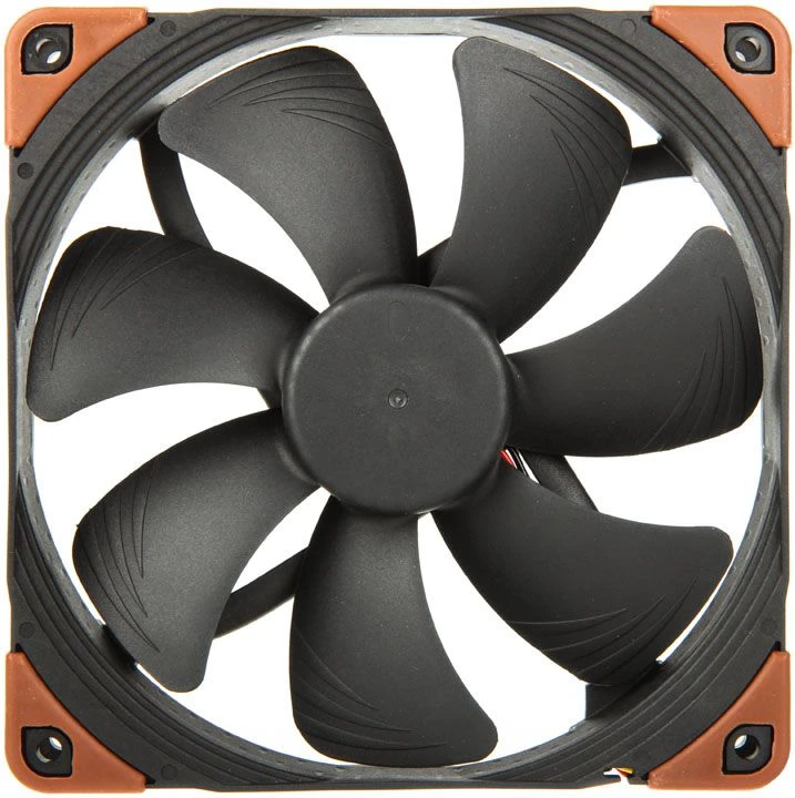 Kompiuterio Ventiliatorius - Noctua NF-A14 IndustrialPPC-2000 IP67 PWM 14 cm, Juodas