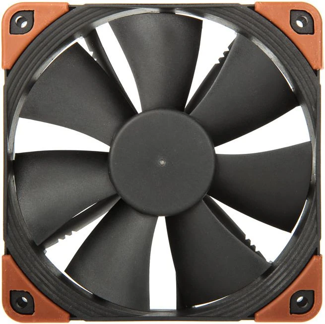 Kompiuterio Korpuso Ventiliatorius - Noctua NF-F12 Industrial PPC-3000 PWM, juodas