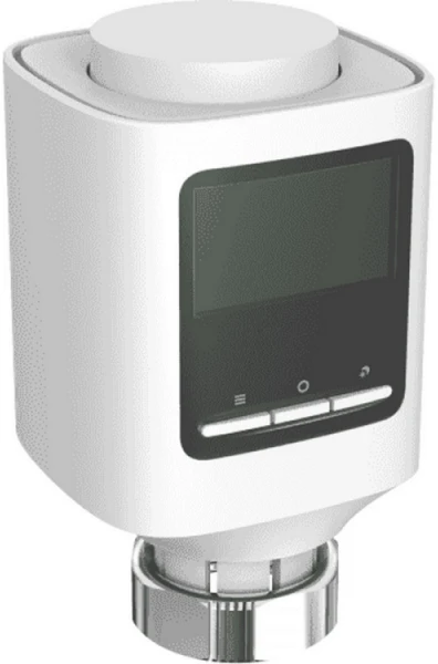 Išmanusis ZigBee TUYA termostatas radiatoriui su LCD, valdomas programėle, WOOX