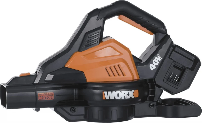 WORX WG583E.9 Akumuliatorinis lapų pūstuvas 335 km/h be akumuliatorių ir kroviklio