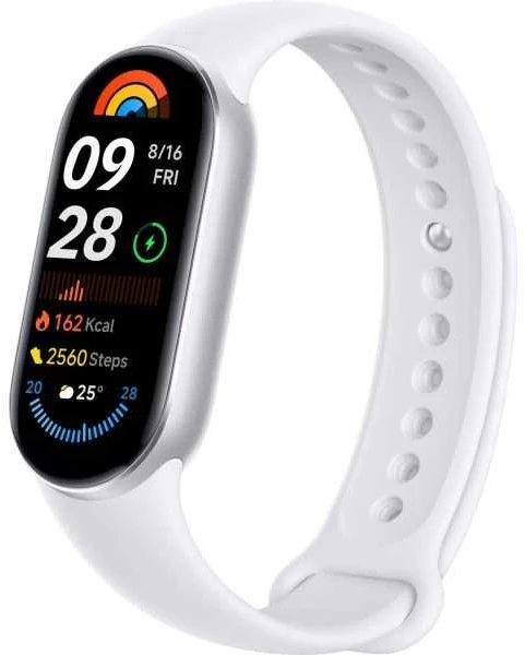 Išmanusis laikrodis Išmanioji apyrankė Xiaomi Smart Band 10 Glacier Sidabrinis spalvos