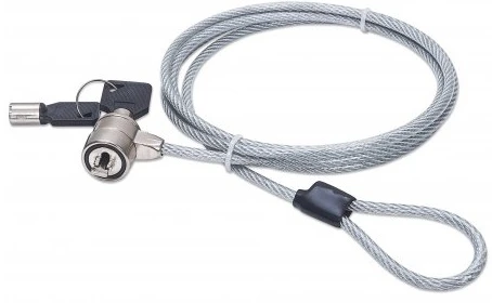 Intracom MANHATTAN Mobile Security Lock Rakto užraktas 1,4m 4,6ft. Skaidri PVC striukė