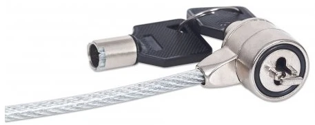 Intracom MANHATTAN Mobile Security Lock Rakto užraktas 1,4m 4,6ft. Skaidri PVC striukė