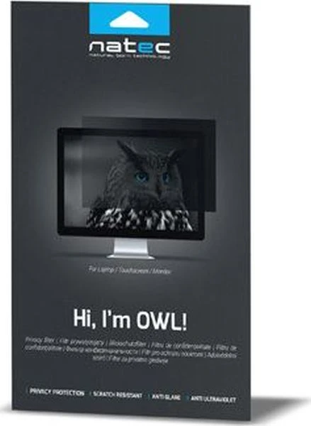 NATEC NFP-1477 privatumo filtras RODO OWL 23,8 colio 16:9