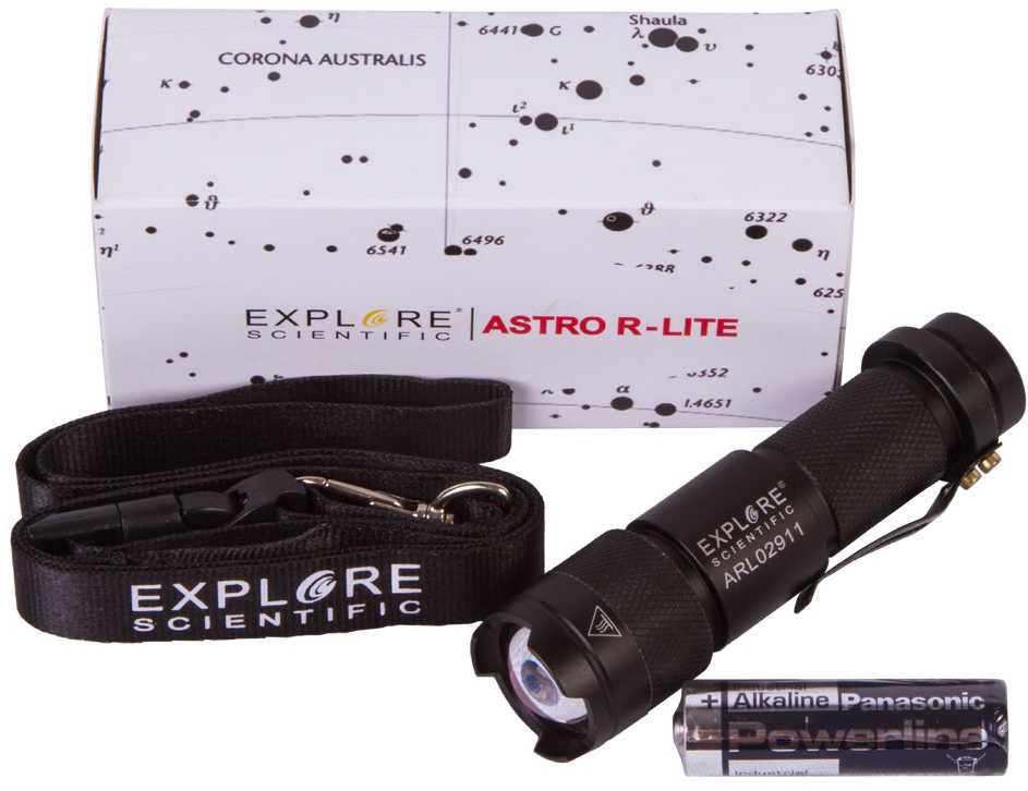 Žibintuvėlis Explore Scientific Astro R-LITE raudonas