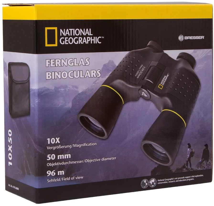 Bresser Žiūronai National Geographic žiūronai 10x50 Porro
