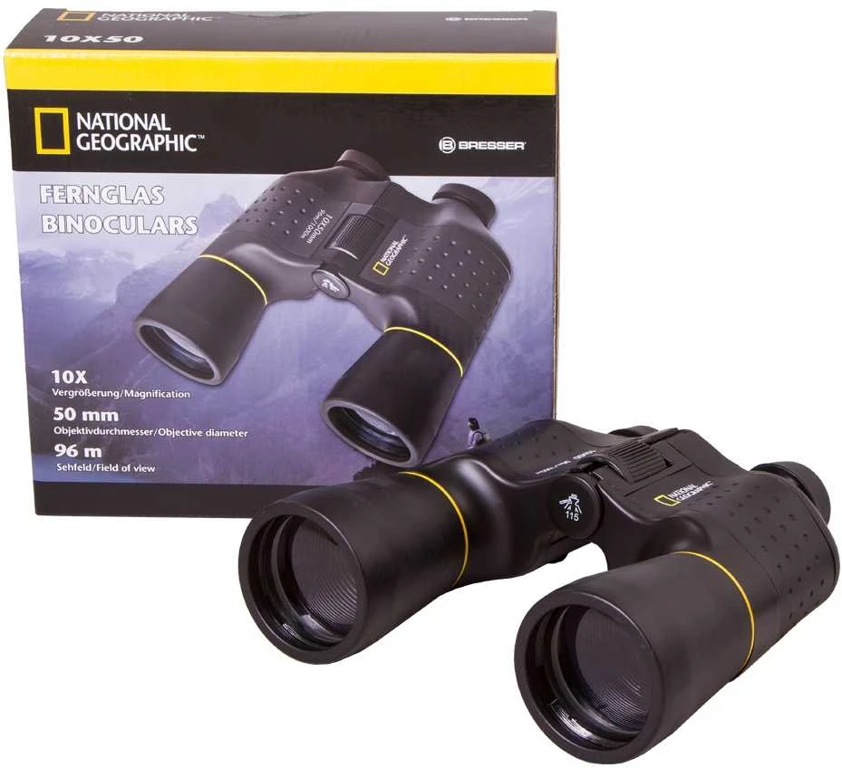 Bresser Žiūronai National Geographic žiūronai 10x50 Porro
