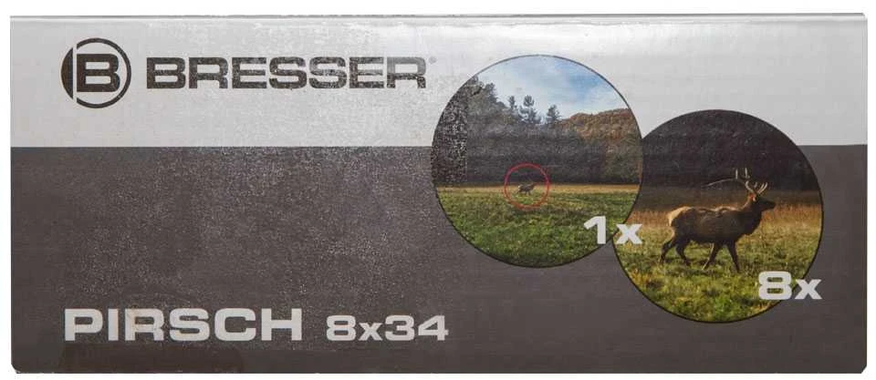 Žiūronai Bresser PIRSCH 8X34 Žiūronas su fazine danga