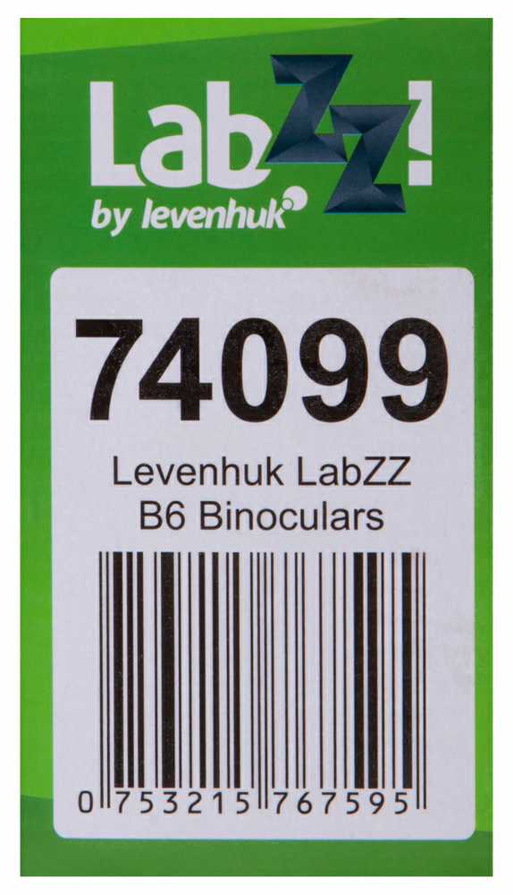 Levenhuk LabZZ B6 10x25 Vaikiški žiūronai