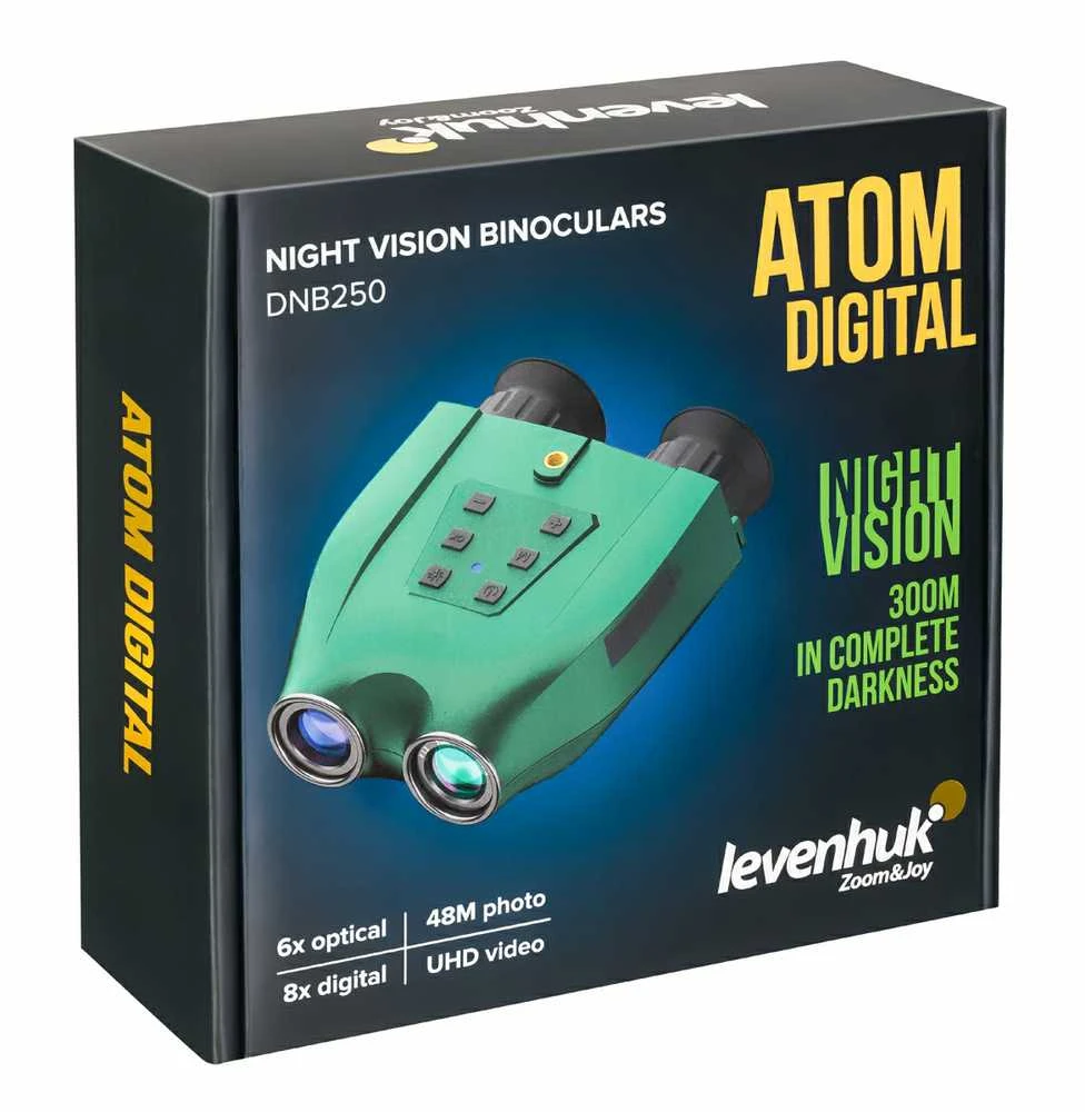 Levenhuk Atom Digital DNB250 naktinio matymo žiūronai