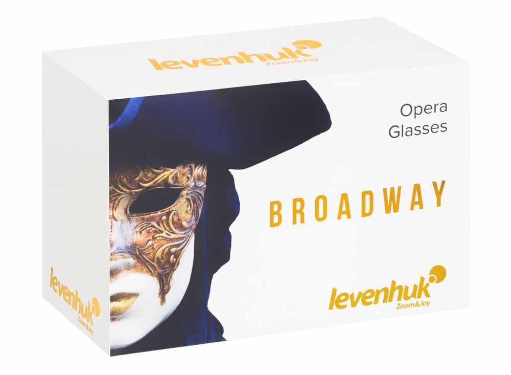 Levenhuk Broadway 325B operos žiūronai juoda-sidabrinė