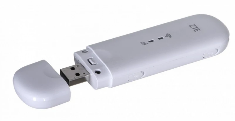 Modemas 4G LTE CAT4 ZTE MF79U su WIFI funkcija Baltas