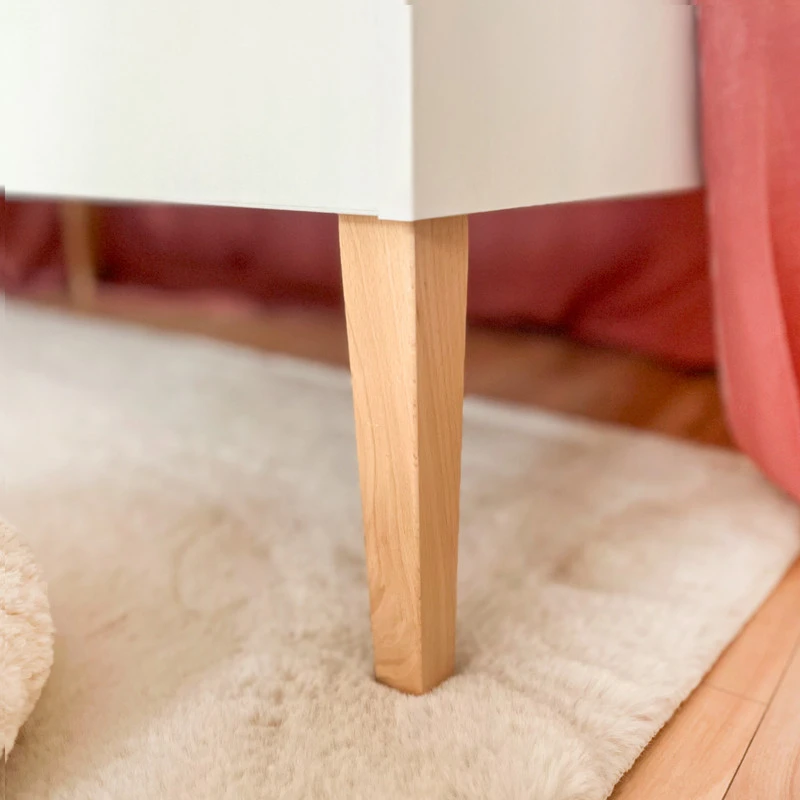 Atbmeble Vaikiškų baldų komplektas ILA: Lovytė 120x60 cm + Komoda su vystymo stalu (balta)
