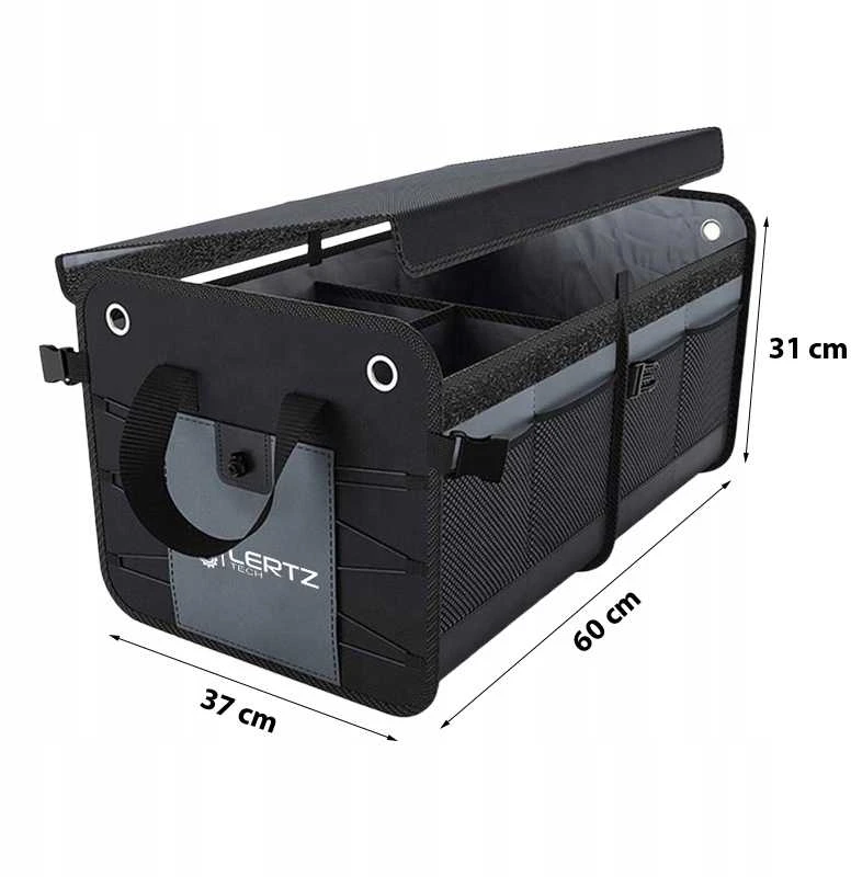Automobilio bagažinės organizatorius LERTZ 001650 XL – sustiprintas, sulankstomas