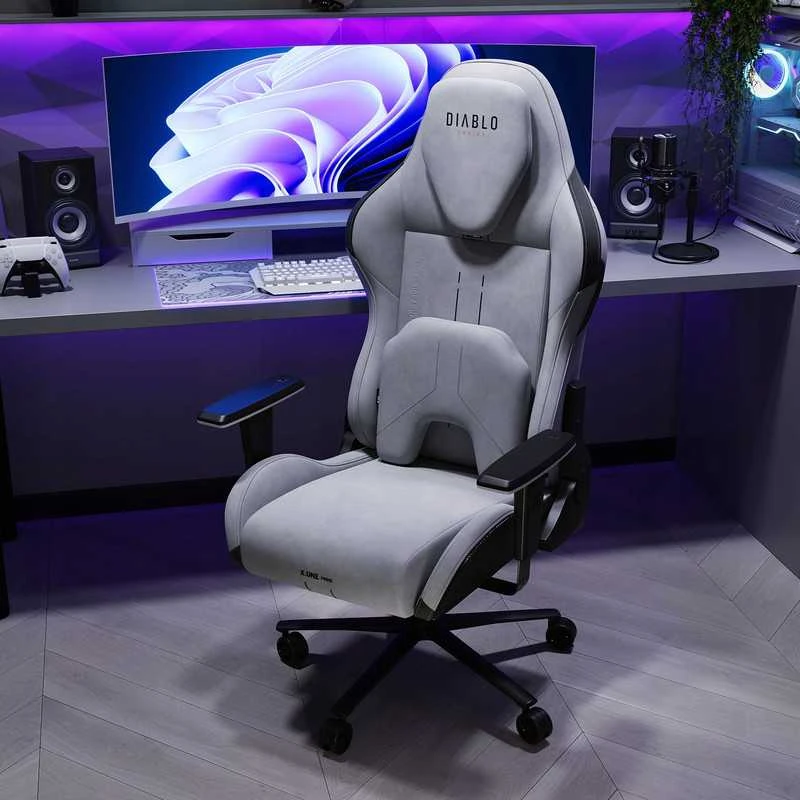 Diablo Chairs Diablo X-One Prime Normal Size - Nightwolf Moon ergonominė kėdė