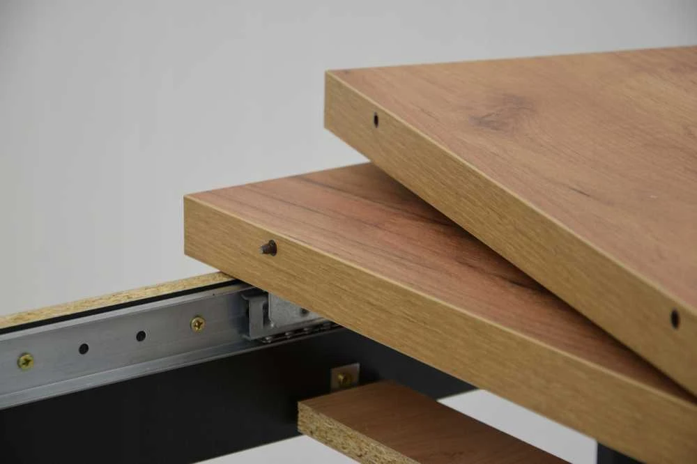 Ebes Furniture Modernus virtuvės komplektas, stalas ir 4 kėdės