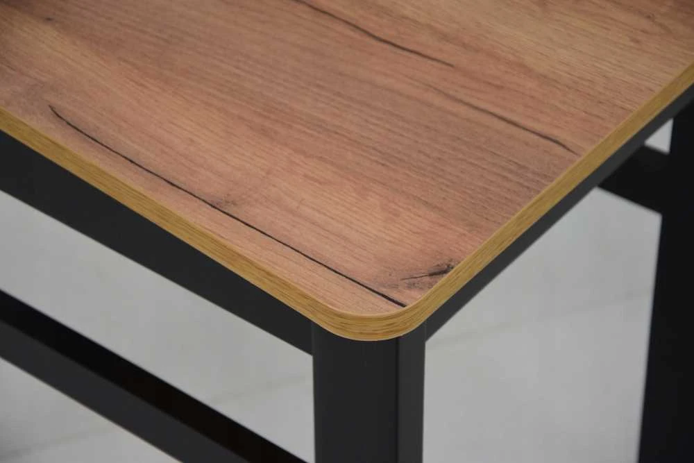 Ebes Furniture Modernus virtuvės komplektas, stalas ir 4 kėdės